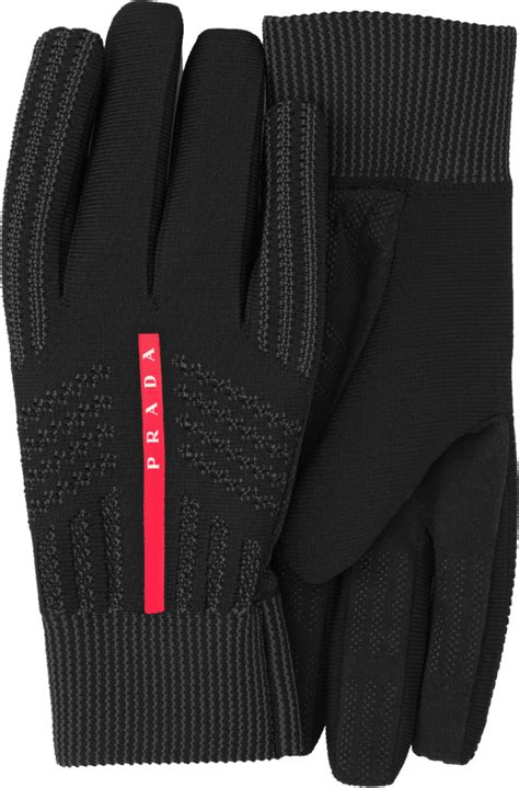 prada windproof knit gloves|Windproof knit gloves .